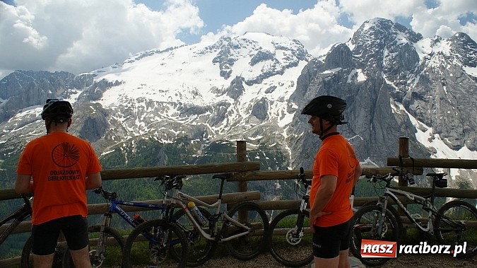 Zdjęcie w galerii na portalu naszraciborz.pl: Odjazdowy Bibliotekarz w Dolomitach  wiadomości z regionu