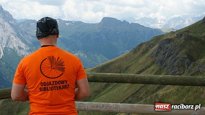 Zdjęcie w galerii na portalu naszraciborz.pl: Odjazdowy Bibliotekarz w Dolomitach  wiadomości z regionu