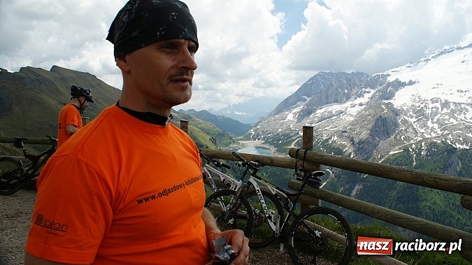 Zdjęcie w galerii na portalu naszraciborz.pl: Odjazdowy Bibliotekarz w Dolomitach  wiadomości z regionu