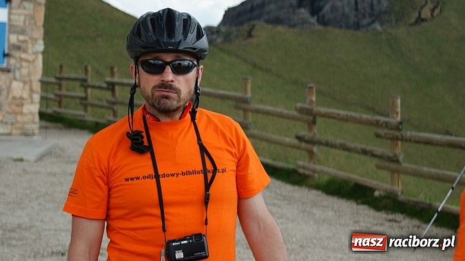 Zdjęcie w galerii na portalu naszraciborz.pl: Odjazdowy Bibliotekarz w Dolomitach  wiadomości z regionu