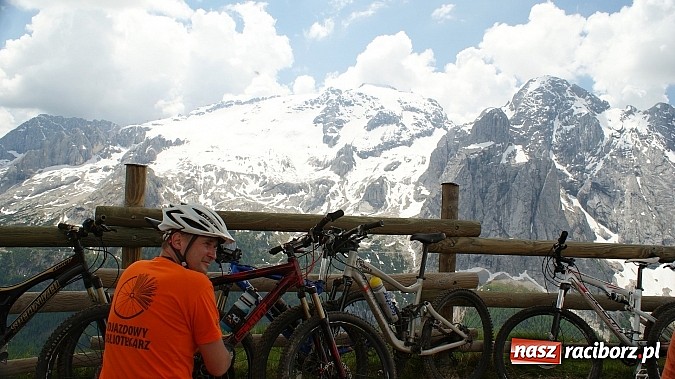Zdjęcie w galerii na portalu naszraciborz.pl: Odjazdowy Bibliotekarz w Dolomitach  wiadomości z regionu