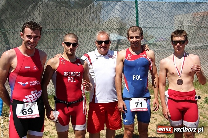 Zdjęcie w galerii na portalu naszraciborz.pl: Sukcesy triathlonist&oacute;w z Raciborza w Grand Prix Polski w Głuchowie wiadomości z regionu