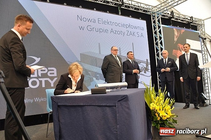 Zdjęcie w galerii na portalu naszraciborz.pl: Ruszyła budowa elektrociepłowni w Grupie Azoty ZAK SA wiadomości z regionu