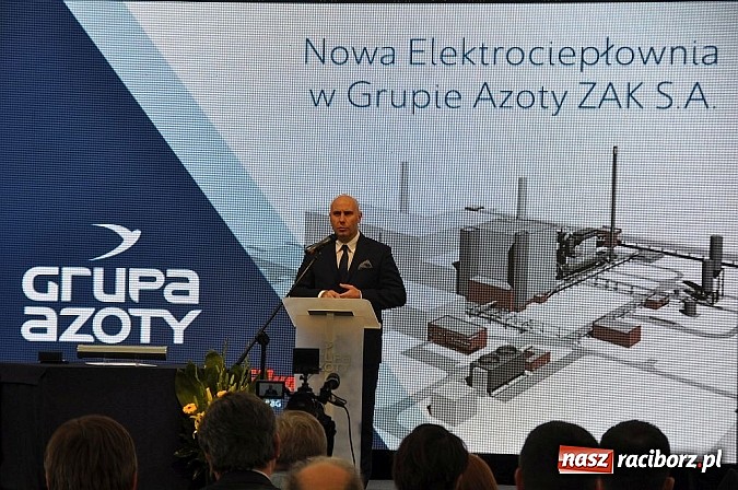 Zdjęcie w galerii na portalu naszraciborz.pl: Ruszyła budowa elektrociepłowni w Grupie Azoty ZAK SA wiadomości z regionu