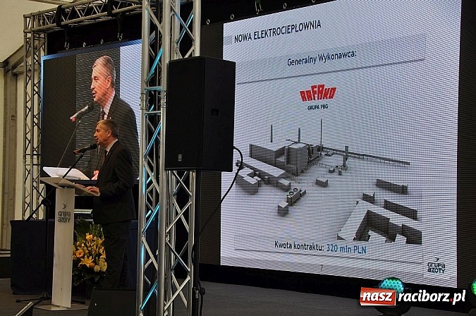 Zdjęcie w galerii na portalu naszraciborz.pl: Ruszyła budowa elektrociepłowni w Grupie Azoty ZAK SA wiadomości z regionu