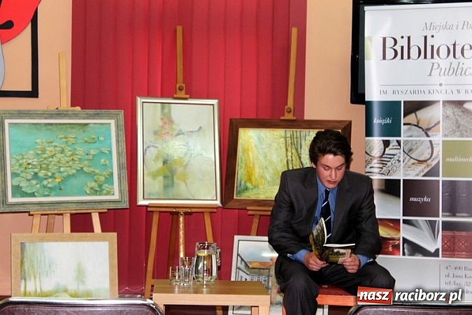 Zdjęcie w galerii na portalu naszraciborz.pl: Debiut młodego poety z Gimnazjum nr 5 wiadomości z regionu