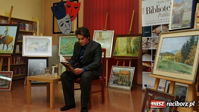 Zdjęcie w galerii na portalu naszraciborz.pl: Debiut młodego poety z Gimnazjum nr 5 wiadomości z regionu