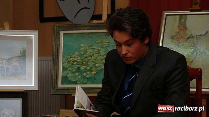 Zdjęcie w galerii na portalu naszraciborz.pl: Debiut młodego poety z Gimnazjum nr 5 wiadomości z regionu