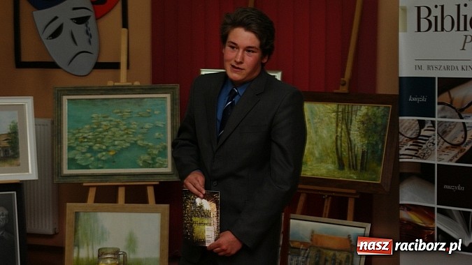 Zdjęcie w galerii na portalu naszraciborz.pl: Debiut młodego poety z Gimnazjum nr 5 wiadomości z regionu