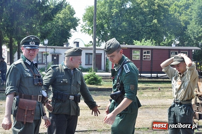 Zdjęcie w galerii na portalu naszraciborz.pl: Bombardowanie stacji kolejowej Gross Rauden  wiadomości z regionu
