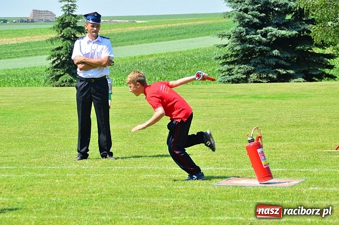 Zdjęcie w galerii na portalu naszraciborz.pl: Strzybnik, Brzeźnica, Gamów i Sławików najlepsze w poszczególnych grupach na gminnych zawodach strażackich wiadomości z regionu