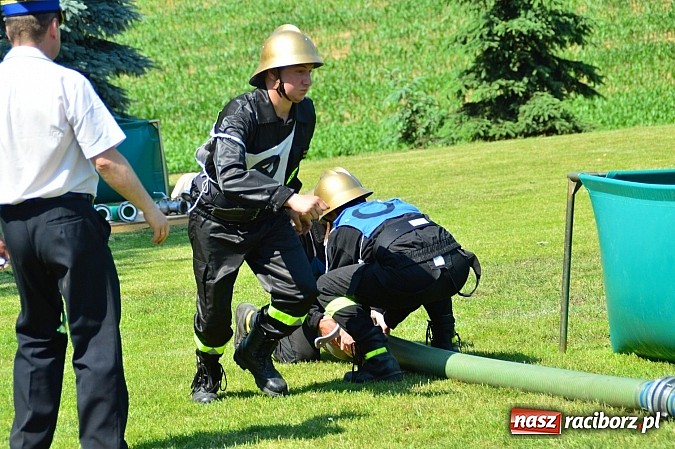 Zdjęcie w galerii na portalu naszraciborz.pl: Strzybnik, Brzeźnica, Gamów i Sławików najlepsze w poszczególnych grupach na gminnych zawodach strażackich wiadomości z regionu