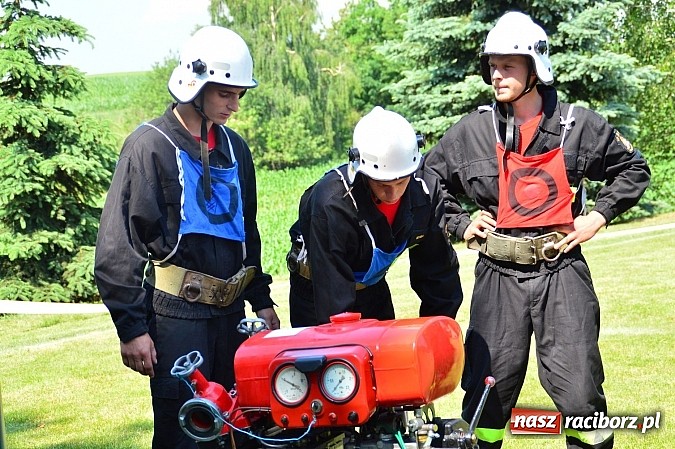 Zdjęcie w galerii na portalu naszraciborz.pl: Strzybnik, Brzeźnica, Gamów i Sławików najlepsze w poszczególnych grupach na gminnych zawodach strażackich wiadomości z regionu