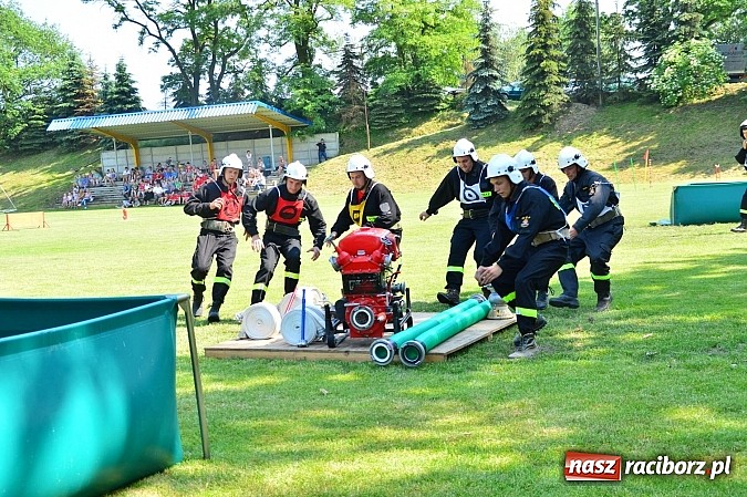 Zdjęcie w galerii na portalu naszraciborz.pl: Strzybnik, Brzeźnica, Gamów i Sławików najlepsze w poszczególnych grupach na gminnych zawodach strażackich wiadomości z regionu