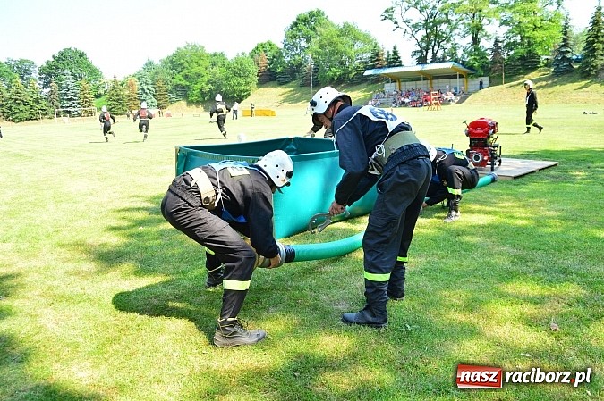 Zdjęcie w galerii na portalu naszraciborz.pl: Strzybnik, Brzeźnica, Gamów i Sławików najlepsze w poszczególnych grupach na gminnych zawodach strażackich wiadomości z regionu