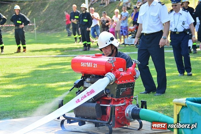 Zdjęcie w galerii na portalu naszraciborz.pl: Strzybnik, Brzeźnica, Gamów i Sławików najlepsze w poszczególnych grupach na gminnych zawodach strażackich wiadomości z regionu
