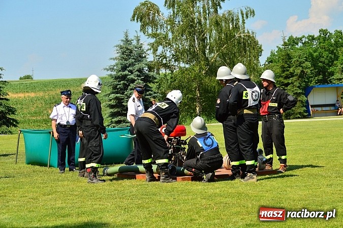 Zdjęcie w galerii na portalu naszraciborz.pl: Strzybnik, Brzeźnica, Gamów i Sławików najlepsze w poszczególnych grupach na gminnych zawodach strażackich wiadomości z regionu
