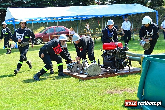 Zdjęcie w galerii na portalu naszraciborz.pl: Strzybnik, Brzeźnica, Gamów i Sławików najlepsze w poszczególnych grupach na gminnych zawodach strażackich wiadomości z regionu