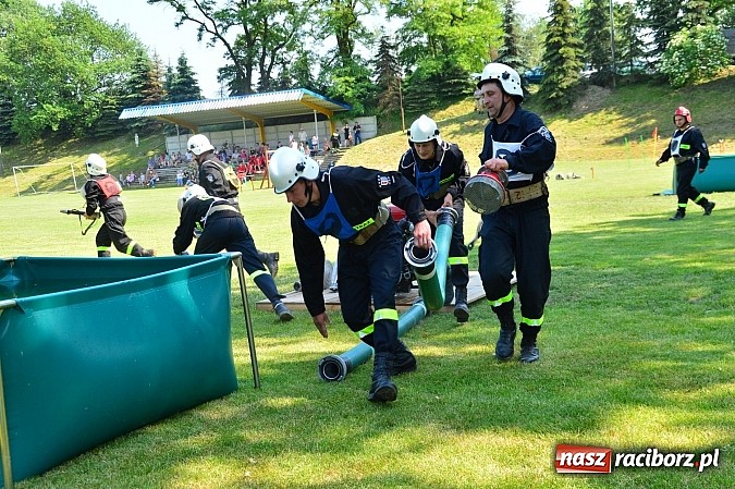 Zdjęcie w galerii na portalu naszraciborz.pl: Strzybnik, Brzeźnica, Gamów i Sławików najlepsze w poszczególnych grupach na gminnych zawodach strażackich wiadomości z regionu