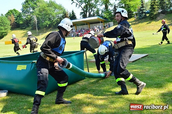 Zdjęcie w galerii na portalu naszraciborz.pl: Strzybnik, Brzeźnica, Gamów i Sławików najlepsze w poszczególnych grupach na gminnych zawodach strażackich wiadomości z regionu