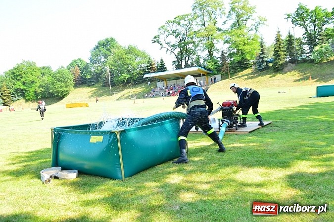 Zdjęcie w galerii na portalu naszraciborz.pl: Strzybnik, Brzeźnica, Gamów i Sławików najlepsze w poszczególnych grupach na gminnych zawodach strażackich wiadomości z regionu