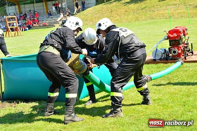 Zdjęcie w galerii na portalu naszraciborz.pl: Strzybnik, Brzeźnica, Gamów i Sławików najlepsze w poszczególnych grupach na gminnych zawodach strażackich wiadomości z regionu