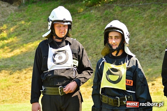 Zdjęcie w galerii na portalu naszraciborz.pl: Strzybnik, Brzeźnica, Gamów i Sławików najlepsze w poszczególnych grupach na gminnych zawodach strażackich wiadomości z regionu