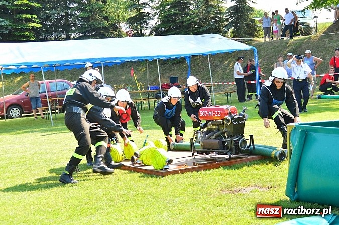 Zdjęcie w galerii na portalu naszraciborz.pl: Strzybnik, Brzeźnica, Gamów i Sławików najlepsze w poszczególnych grupach na gminnych zawodach strażackich wiadomości z regionu