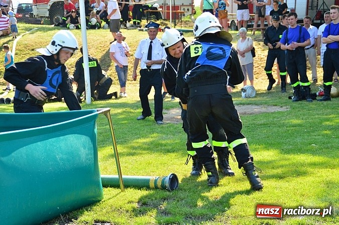 Zdjęcie w galerii na portalu naszraciborz.pl: Strzybnik, Brzeźnica, Gamów i Sławików najlepsze w poszczególnych grupach na gminnych zawodach strażackich wiadomości z regionu