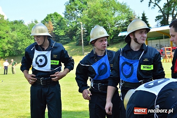 Zdjęcie w galerii na portalu naszraciborz.pl: Strzybnik, Brzeźnica, Gamów i Sławików najlepsze w poszczególnych grupach na gminnych zawodach strażackich wiadomości z regionu