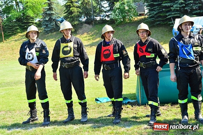 Zdjęcie w galerii na portalu naszraciborz.pl: Strzybnik, Brzeźnica, Gamów i Sławików najlepsze w poszczególnych grupach na gminnych zawodach strażackich wiadomości z regionu