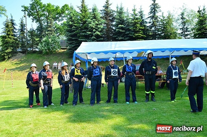Zdjęcie w galerii na portalu naszraciborz.pl: Strzybnik, Brzeźnica, Gamów i Sławików najlepsze w poszczególnych grupach na gminnych zawodach strażackich wiadomości z regionu