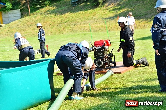 Zdjęcie w galerii na portalu naszraciborz.pl: Strzybnik, Brzeźnica, Gamów i Sławików najlepsze w poszczególnych grupach na gminnych zawodach strażackich wiadomości z regionu