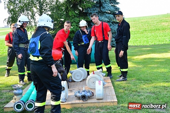 Zdjęcie w galerii na portalu naszraciborz.pl: Strzybnik, Brzeźnica, Gamów i Sławików najlepsze w poszczególnych grupach na gminnych zawodach strażackich wiadomości z regionu