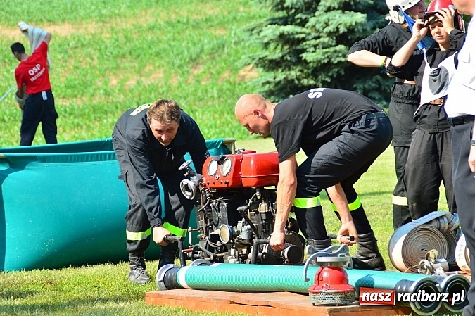 Zdjęcie w galerii na portalu naszraciborz.pl: Strzybnik, Brzeźnica, Gamów i Sławików najlepsze w poszczególnych grupach na gminnych zawodach strażackich wiadomości z regionu