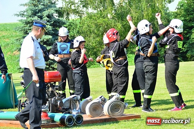 Zdjęcie w galerii na portalu naszraciborz.pl: Strzybnik, Brzeźnica, Gamów i Sławików najlepsze w poszczególnych grupach na gminnych zawodach strażackich wiadomości z regionu