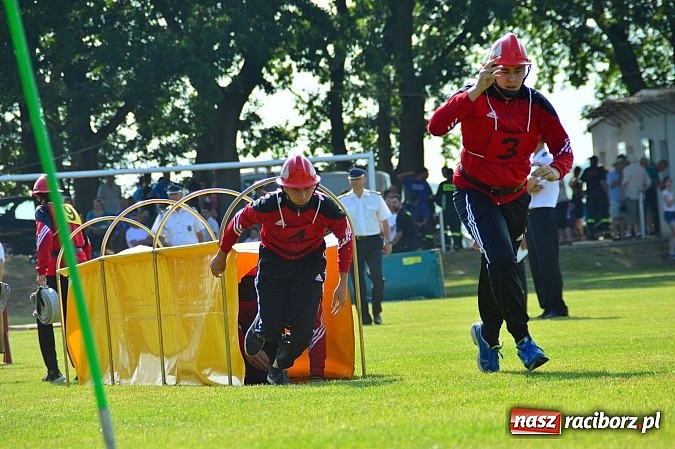 Zdjęcie w galerii na portalu naszraciborz.pl: Strzybnik, Brzeźnica, Gamów i Sławików najlepsze w poszczególnych grupach na gminnych zawodach strażackich wiadomości z regionu