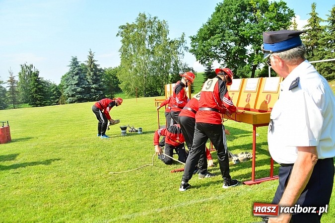 Zdjęcie w galerii na portalu naszraciborz.pl: Strzybnik, Brzeźnica, Gamów i Sławików najlepsze w poszczególnych grupach na gminnych zawodach strażackich wiadomości z regionu