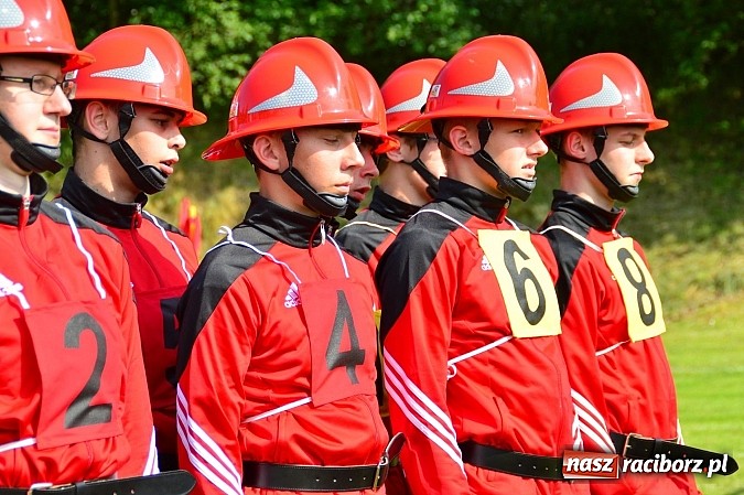 Zdjęcie w galerii na portalu naszraciborz.pl: Strzybnik, Brzeźnica, Gamów i Sławików najlepsze w poszczególnych grupach na gminnych zawodach strażackich wiadomości z regionu