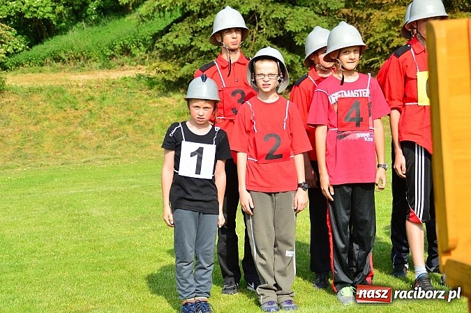 Zdjęcie w galerii na portalu naszraciborz.pl: Strzybnik, Brzeźnica, Gamów i Sławików najlepsze w poszczególnych grupach na gminnych zawodach strażackich wiadomości z regionu