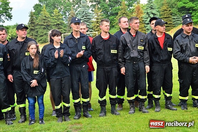 Zdjęcie w galerii na portalu naszraciborz.pl: Strzybnik, Brzeźnica, Gamów i Sławików najlepsze w poszczególnych grupach na gminnych zawodach strażackich wiadomości z regionu