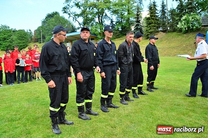 Zdjęcie w galerii na portalu naszraciborz.pl: Strzybnik, Brzeźnica, Gamów i Sławików najlepsze w poszczególnych grupach na gminnych zawodach strażackich wiadomości z regionu