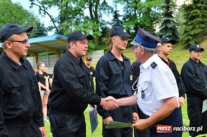 Zdjęcie w galerii na portalu naszraciborz.pl: Strzybnik, Brzeźnica, Gamów i Sławików najlepsze w poszczególnych grupach na gminnych zawodach strażackich wiadomości z regionu