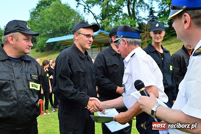 Zdjęcie w galerii na portalu naszraciborz.pl: Strzybnik, Brzeźnica, Gamów i Sławików najlepsze w poszczególnych grupach na gminnych zawodach strażackich wiadomości z regionu