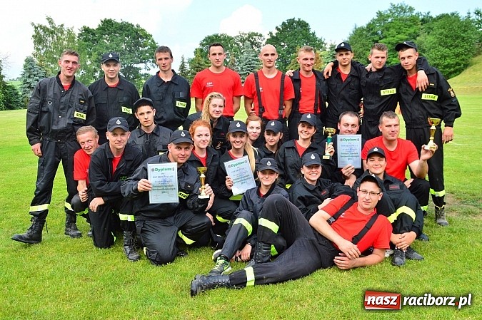 Zdjęcie w galerii na portalu naszraciborz.pl: Strzybnik, Brzeźnica, Gamów i Sławików najlepsze w poszczególnych grupach na gminnych zawodach strażackich wiadomości z regionu