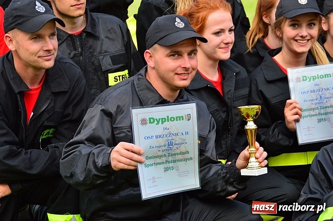 Zdjęcie w galerii na portalu naszraciborz.pl: Strzybnik, Brzeźnica, Gamów i Sławików najlepsze w poszczególnych grupach na gminnych zawodach strażackich wiadomości z regionu