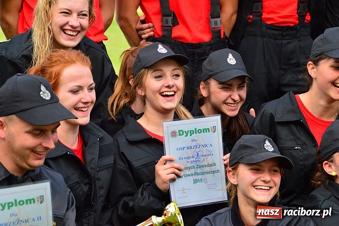 Zdjęcie w galerii na portalu naszraciborz.pl: Strzybnik, Brzeźnica, Gamów i Sławików najlepsze w poszczególnych grupach na gminnych zawodach strażackich wiadomości z regionu
