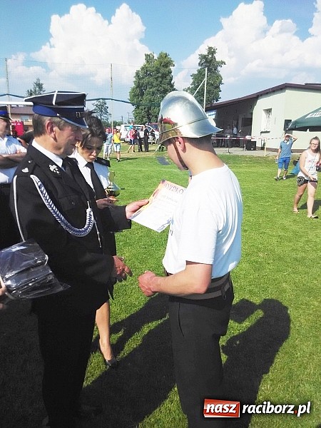 Zdjęcie w galerii na portalu naszraciborz.pl: Strażacy z Bieńkowic na podium w Łanach wiadomości z regionu