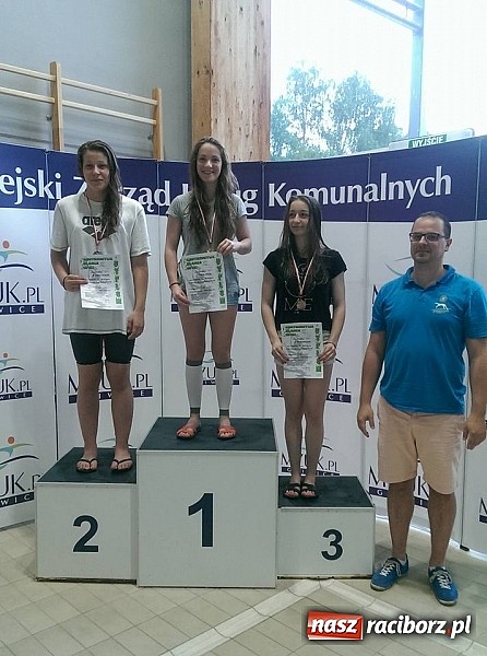 Zdjęcie w galerii na portalu naszraciborz.pl: Pływanie. Śląskie mistrzostwa pływaków  wiadomości z regionu