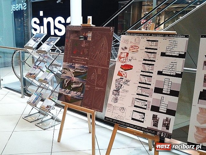 Zdjęcie w galerii na portalu naszraciborz.pl: Młoda Awangarda na Starym Mieście - projekty student&oacute;w PWSZ dla Raciborza wiadomości z regionu
